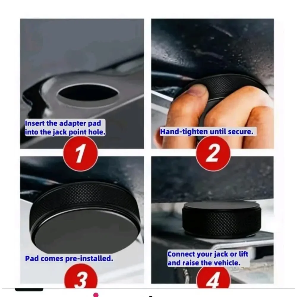 Chirano Lifting Jack Pads W/ Carrying Case